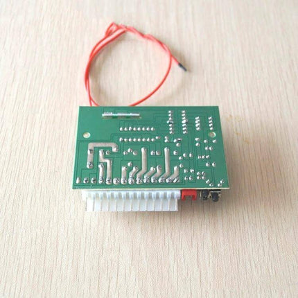 Car Keyless Entry Remote Control Set with 3 Keys for Locking - green control circuit board module with wiring and connector