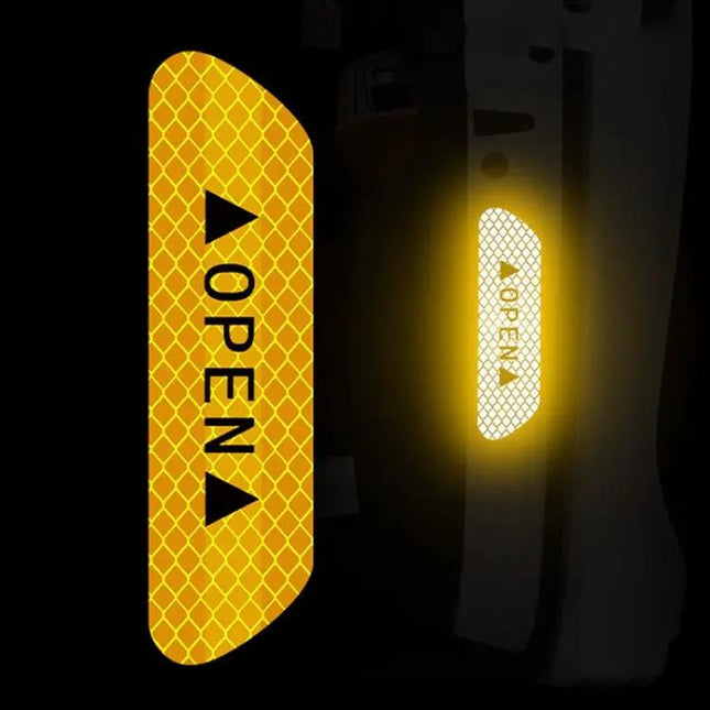 Reflective Stickers for Car and Bicycle Safety in Assorted Colors | Syndmart