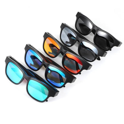 A12 Smart Bluetooth Audio Sunglasses Bluetooth Glasses, Blue, Black, Green, Red Gold, Silver - polarized UV protection