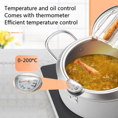 Mini Multi-Purpose Non-Stick Frying Pot with Temperature Control