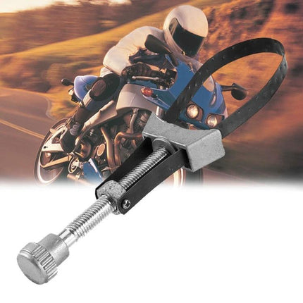 Tool for Removing Oil Filters in Everyday Car Maintenance Tasks - compact 23cm metal oil filter wrench for quick at-home oil changes
