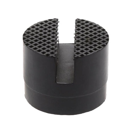 Rubber Jack Pad for Protecting Car Frames in Home Maintenance - black round anti-slip jack pad cushion for garage lifting