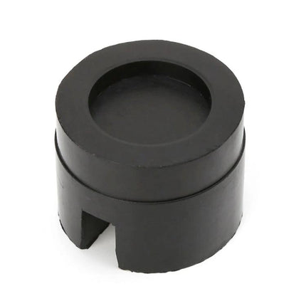 Rubber Jack Pad for Protecting Car Frames in Home Maintenance - black rubber jack pad cushion for garage tire changes and under-car inspections
