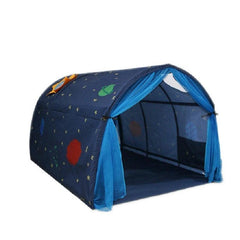 Kids Indoor Play Tent with Crawl Tunnel and Storage Bag