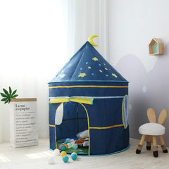 Kids Indoor Yurt Play Tent with Mesh Windows