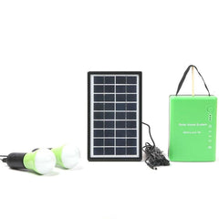 Portable 3W Solar Emergency Light System for Home and Outdoor Use