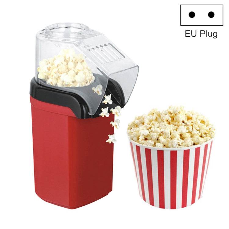 Household Electric Popcorn Machine Blow Mini Popcorn Bagging Machine, EU Plug 220V, US Plug 110V - Syndmart