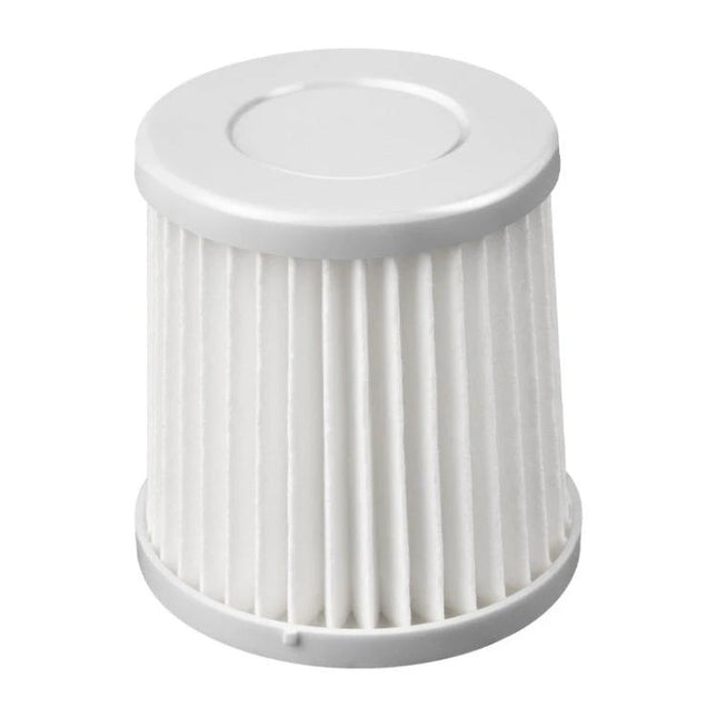 Filter for Wireless Vacuum Cleaners Used in Small Home Areas - replacement pleated white filter for compact cordless vacuums