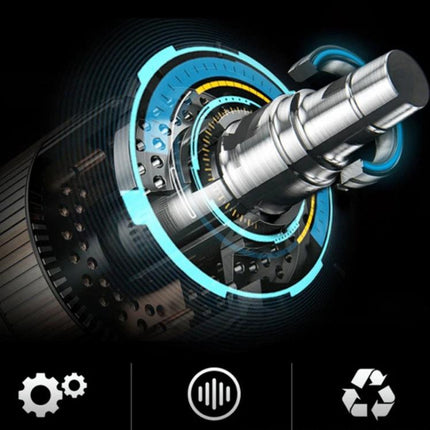Jallen Gabor Automatic Toy Sweeping Robot for Home Cleaning toy motor detail illustrating quiet 50dB operation and imaginative play feature