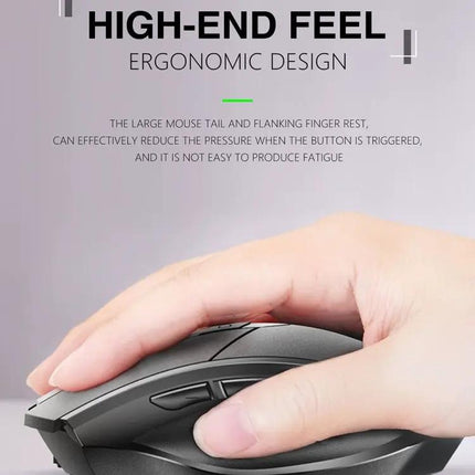 Inphic A1 Wireless Mechanical Mouse for Home and Gaming with Silent Buttons