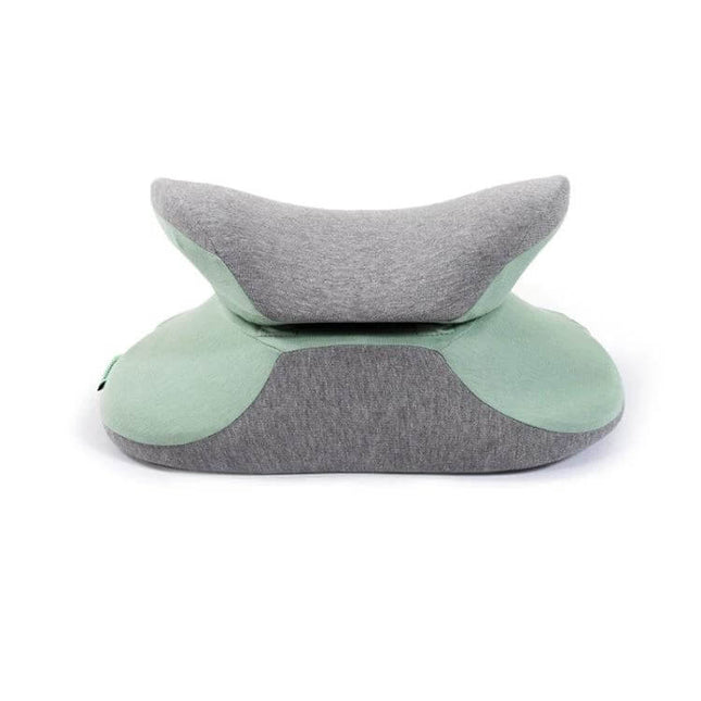 Nap Pillow With Memory Foam For Office Travel All Seasons - ergonomic slow rebound memory foam neck and lumbar support pillow, breathable design