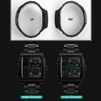 SKMEI Men's Multifunctional Electronic Sports Watch for Daily Use