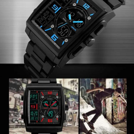 SKMEI Men's Multifunctional Electronic Sports Watch for Daily Use