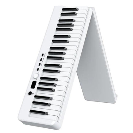 Wersi Electronic Piano for Daily Music Practice at Home compact white Bluetooth keyboard ideal for home practice sessions
