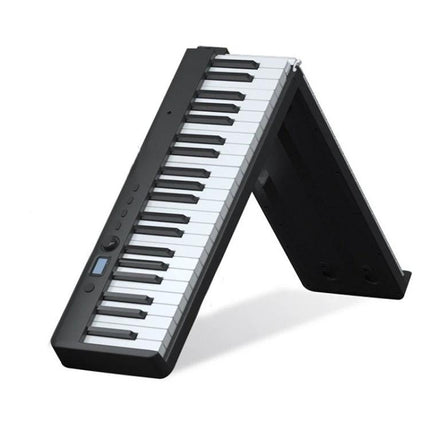 Wersi Electronic Piano for Daily Music Practice at Home - compact black keyboard with Bluetooth for easy home practice
