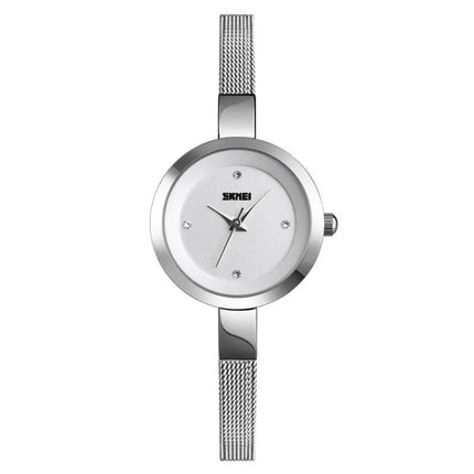 SKMEI Ladies Business Casual Stainless Steel Quartz Watch in Rose Gold | Syndmart