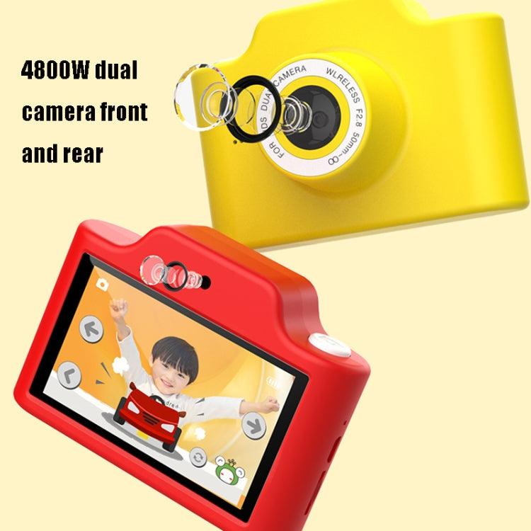 Kids' Racing Style WiFi Dual-Lens Touch Screen Digital Camera with 32GB Memory Card