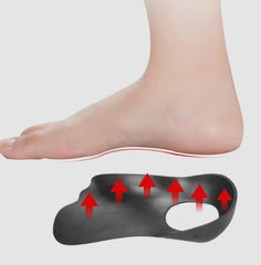 Arch Support Insoles for Flat Feet and Valgus, Orthopedic Foot Pads for Adults and Children