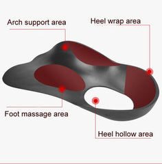 Arch Support Insoles for Flat Feet and Valgus, Orthopedic Foot Pads for Adults and Children