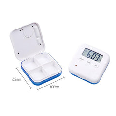 Smart Portable Medicine Organizer with Electronic Reminder and Timer