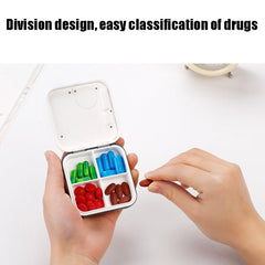 Smart Portable Medicine Organizer with Electronic Reminder and Timer