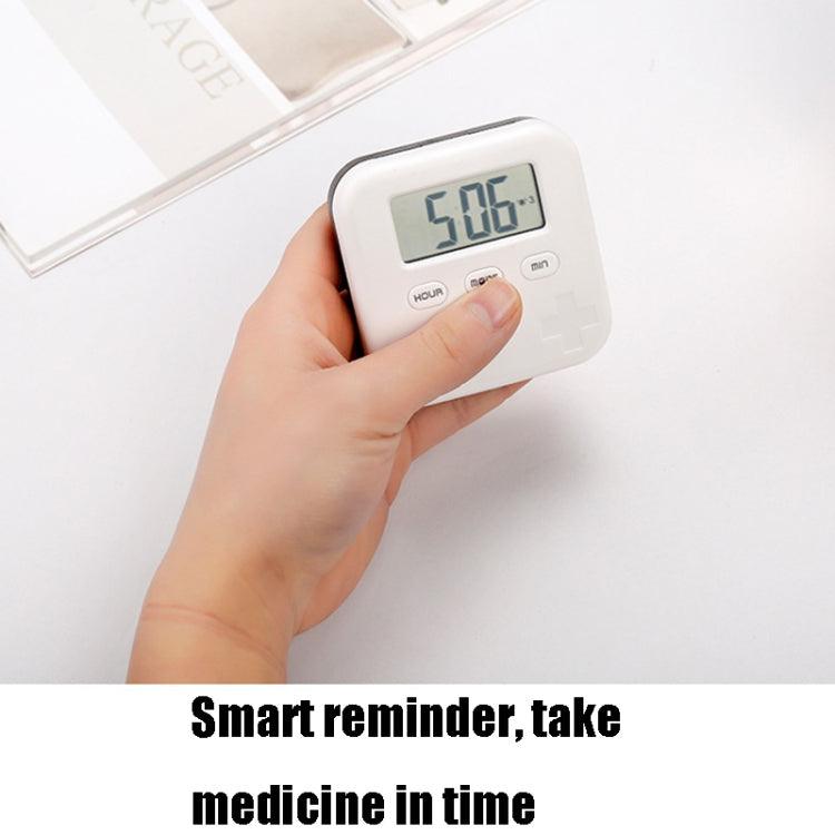 Smart Portable Medicine Organizer with Electronic Reminder and Timer