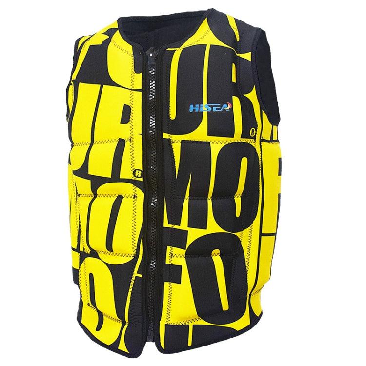 HiSEA L001 Professional Super Elastic Buoyancy Surf Vest with Letter Printing