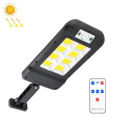 Outdoor Solar Motion Sensor Wall Light - Waterproof LED Garden Illumination for Home and Street