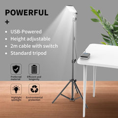 Versatile Outdoor LED Camping Lamp with Adjustable Height and Waterproof Design