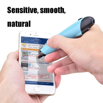 Wireless Multi-Function Pen for Presentations and Whiteboards used to control slides and draw on touchscreens from up to 10m away