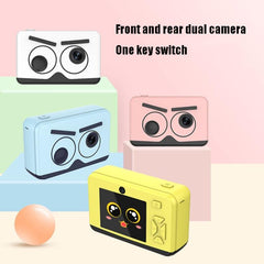 Kids' Mini Digital SLR Camera Toy with HD Auto Focus and Dual Lens