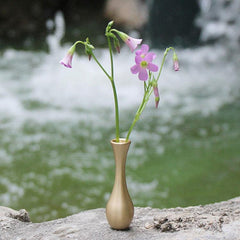 2 piezas de mini florero pequeño para incienso de mesa, arreglo floral antiguo para sala de estar, decoración creativa