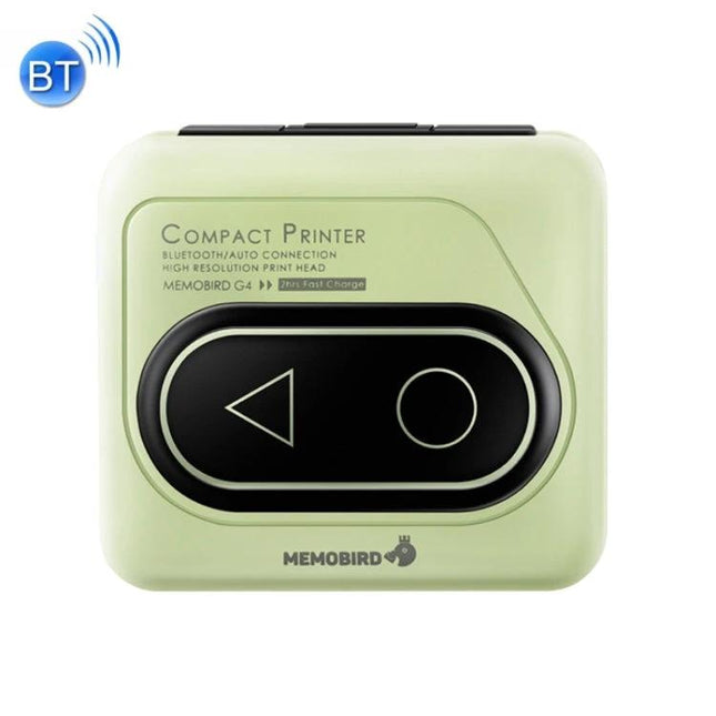 Memobird G4 Portable Thermal Printer for Student Notes compact mint Bluetooth portable thermal printer for printing lecture notes