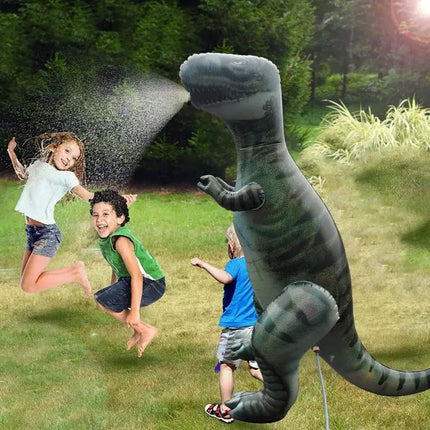 Inflatable PVC Water Spray Dinosaur Play Pool 180x90 cm