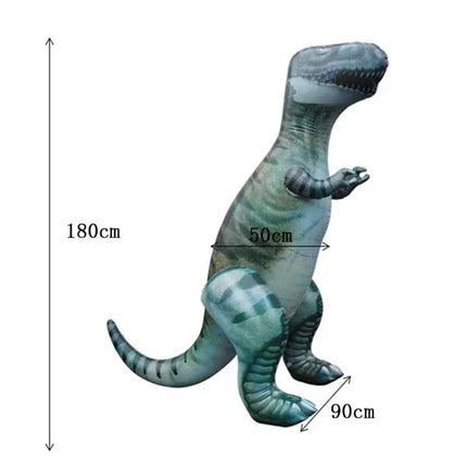 Inflatable PVC Water Spray Dinosaur Play Pool 180x90 cm