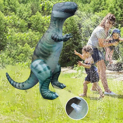 Inflatable PVC Water Spray Dinosaur Play Pool 180x90 cm