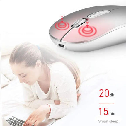 Wireless Office Mouse with Voice Assistant and Color Options | Syndmart