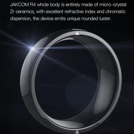 Jakcom Smart Ring For Apple And Android Black Ceramic