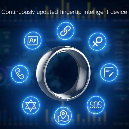 Jakcom Smart Ring For Apple And Android Black Ceramic