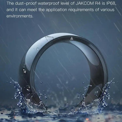 Jakcom Smart Ring For Apple And Android Black Ceramic