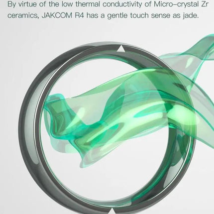 Jakcom Smart Ring For Apple And Android Black Ceramic