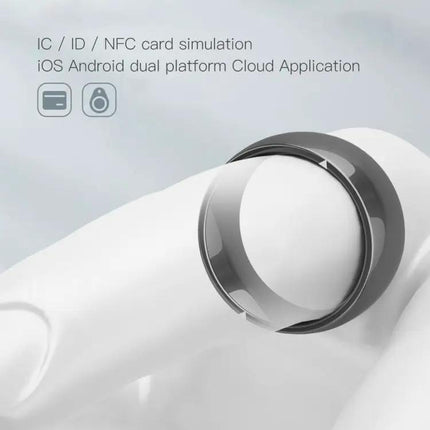 Jakcom Smart Ring For Apple And Android Black Ceramic