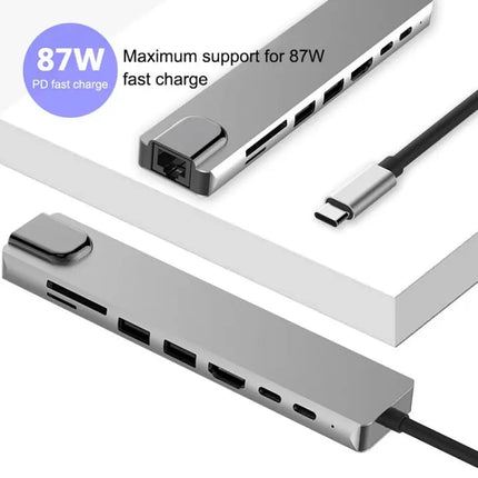 Type-C Multi-Port Docking Station for Versatile Connections