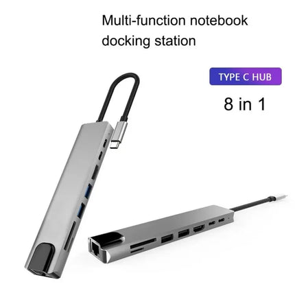 Type-C Multi-Port Docking Station for Versatile Connections