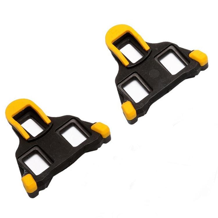 Bicycle Cleat Set with 6-Degree Lock Plate for Road Bike Shoes