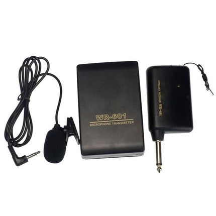 Lavalier Microphone for Daily Business Interactions - wireless lav mic kit with transmitter, receiver and clip-on mic for meetings and presentations