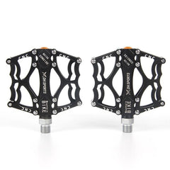 Aluminum Alloy Non-Slip Mountain Bike Pedals with Precision Bearings