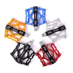 Aluminum Alloy Non-Slip Mountain Bike Pedals with Precision Bearings