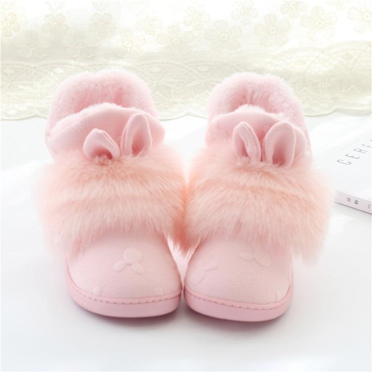 Cozy Indoor Thick-Soled Confinement Slippers for Pregnant Women – Warm and Soft for Autumn & Winter