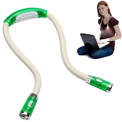 Flexible U-shaped LED Neck Reading Lamp - Handsfree Book Light Torch